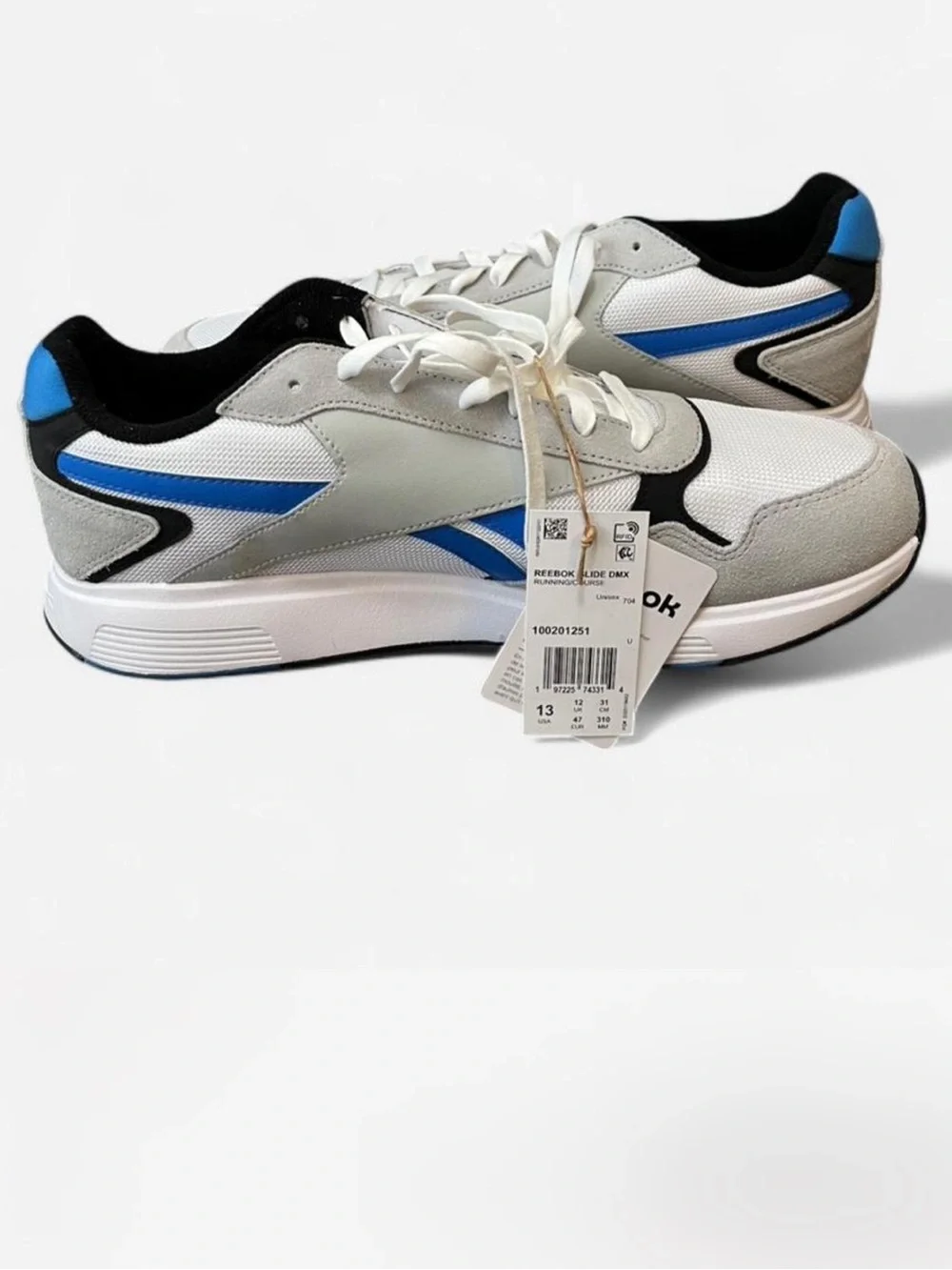 Reebok Glide DMX white and blue size 13 men’s